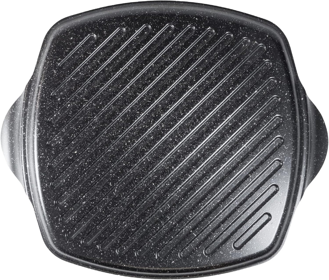 Währung Gusto Grill, quadratisch, aluminium, Grau, 25/25 cm, Gusto Grill