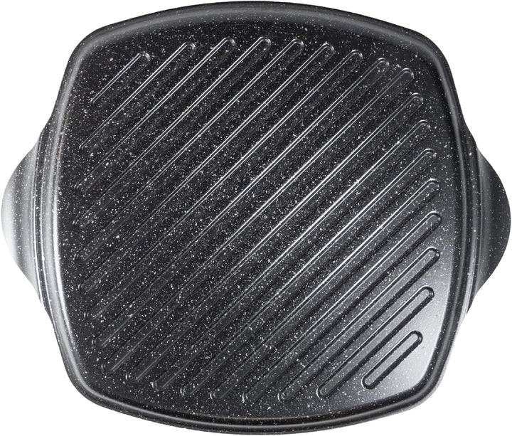 Währung Gusto Grill, quadratisch, aluminium, Grau, 25/25 cm, Gusto Grill