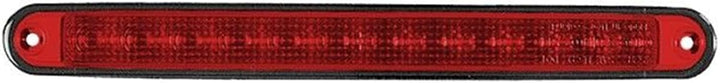 HELLA - Zusatzbremsleuchte - LED - 12V - Einbau - Lichtscheibenfarbe: rot - LED-Lichtfarbe: rot - Ka