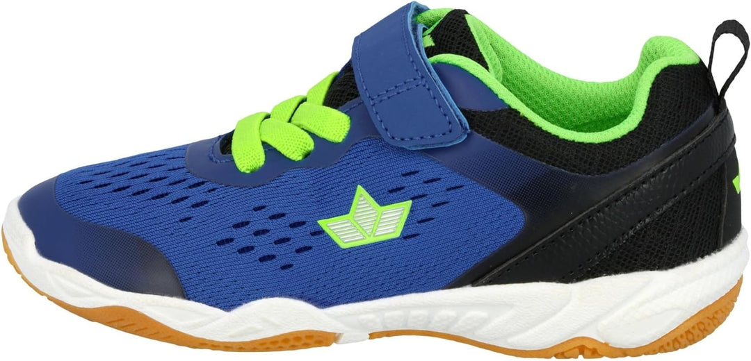 Lico Jungen Key Vs Hallenturnschuh 27 EU Blau Marine Lemon, 27 EU Blau Marine Lemon