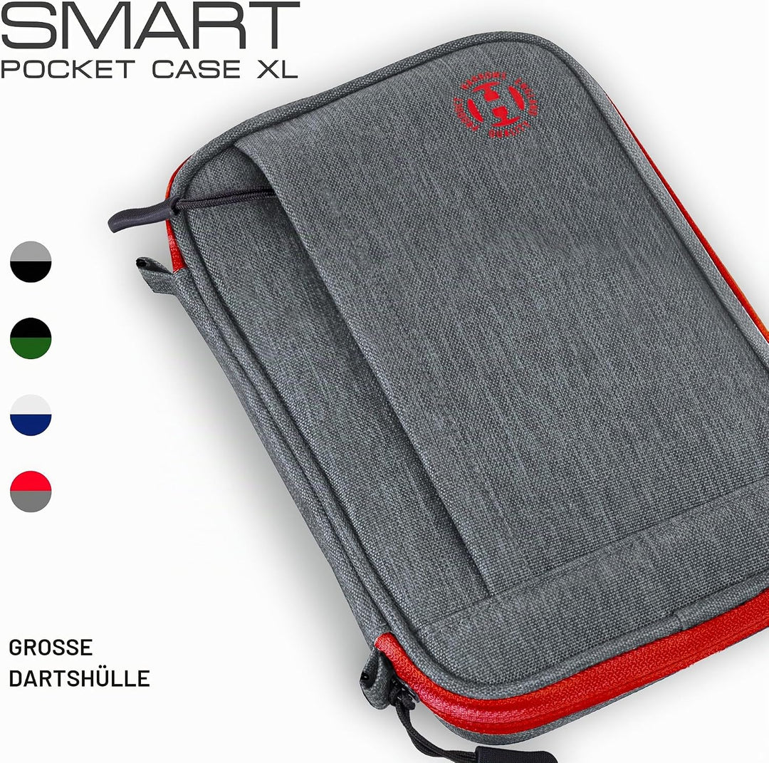 Harrows Smart Case Darttasche &amp; Dart-Etui für 3 oder 6 Darts | Robustes Eva-Case mit Stoff-Finish |