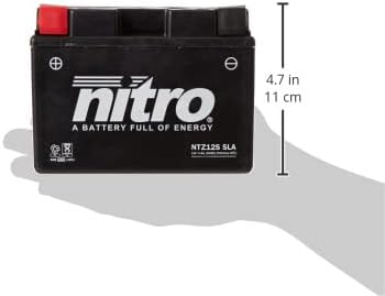 NITRO YTZ12S -N- Batteries, Schwarz (Preis inkl. EUR 7,50 Pfand)