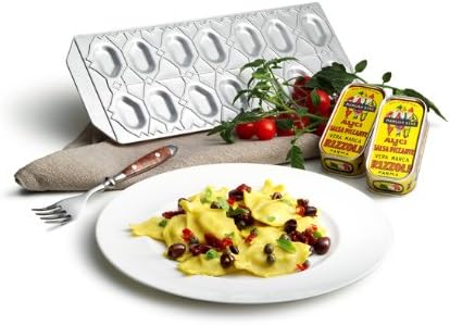 G S D Haushaltsgeräte 29 007 Ravioliform Ravioli Pesciolini mit Teigrolle