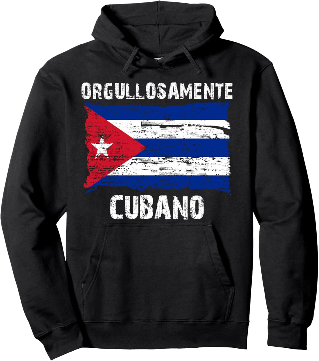 Orgullosamente Cubano Sudadera para hombres y mujeres Pullover Hoodie