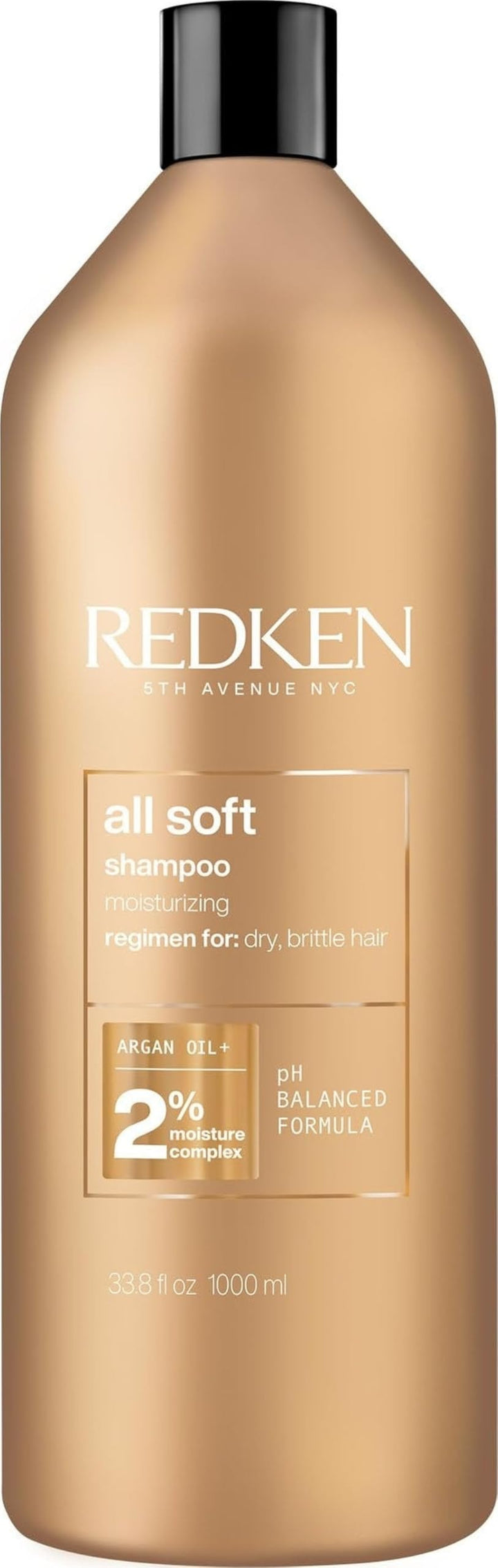 Redken All Soft Shampoo 1 litre 1 l (1er Pack), 1 l (1er Pack)