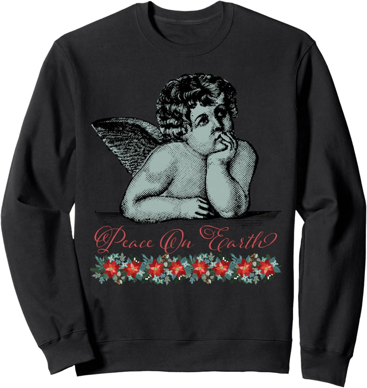 Engel Raphael Putten Frieden Weihnachten Sixtinische Kapelle Sweatshirt