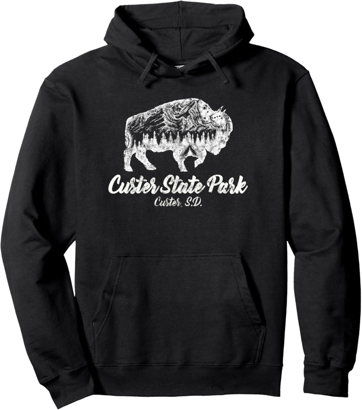 Custer State Park Tee für Bison Lovers South Dakota Pullover Hoodie