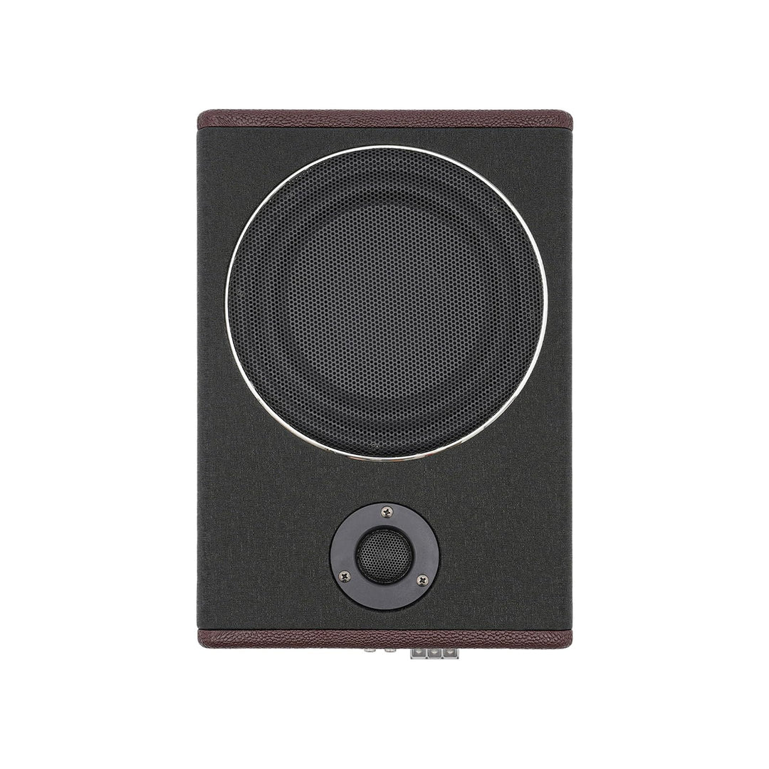 8“ Ultra Slim Active Car Subwoofer Under-Seat Powered Subwoofer Speaker Audio Sub Bass Box 600w Comp