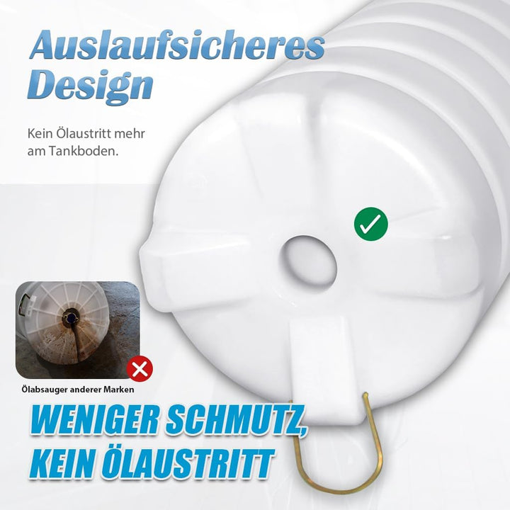 FIRSTINFO A1106EUY5 | 15L Manuell und pneumatisch | Ölpumpe Flüssigkeit Extraktor Pumpe | Ölabsaugpu