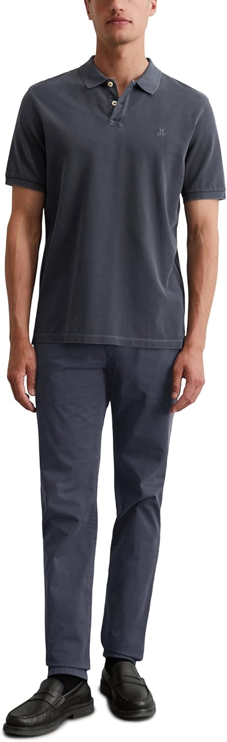 MARC O’POLO CASUAL Polo – Herren Poloshirt – klassisches Polohemd aus Bio-Baumwolle L 896, L 896