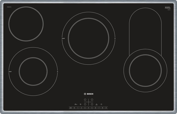 Bosch PKC845FP1D Serie 6 Cerankochfeld (autark), 80 cm breit, Made in Germany, Bräterzone für grosse