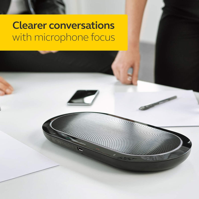 Jabra Speak 810 Konferenzlautsprecher – Microsoft-zertifizierter Lautsprecher für grosse Meetings mi