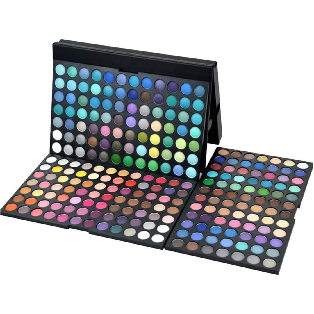 FantasyDay Profi 252 Farben Hochpigmentierte Warme Natürliche Matt Schminke Lidschatten Palette Make