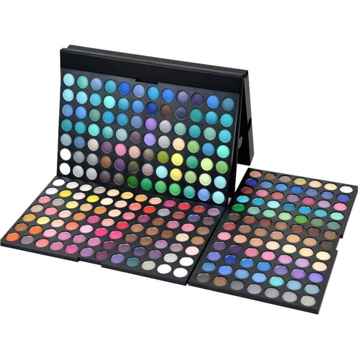 FantasyDay Profi 252 Farben Hochpigmentierte Warme Natürliche Matt Schminke Lidschatten Palette Make