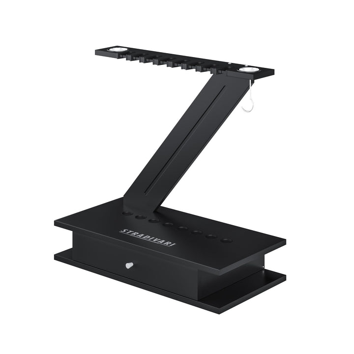 Stradivari Billard Queueständer Zorro im modernen Design | Stabiler, Standfester Ständer für 8 Queue