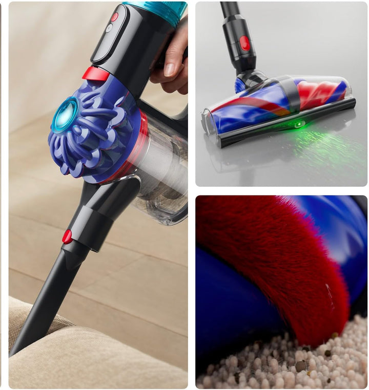 Dyson V10 Konical™ Akku‑Staubsauger – 150 Airwatt, Starke konstante Saugkraft, Anti‑Haarverhedderung