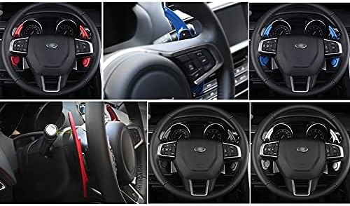 HIBEYO Lenkrad Schaltwippen Verlängerung Paddles Lenkrad für Land Rover Evoque Velar Discovery Range