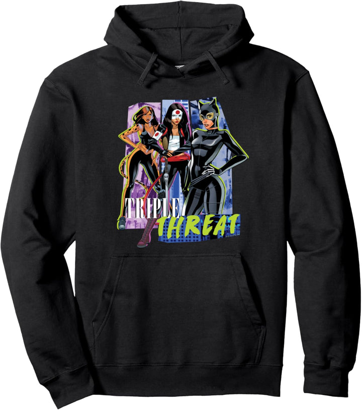 Justice League Triple Threat Pullover Hoodie