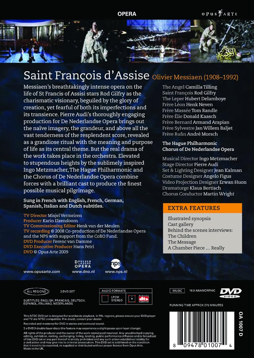 Olivier Messiaen - Saint Francois d'Asisse, DVD