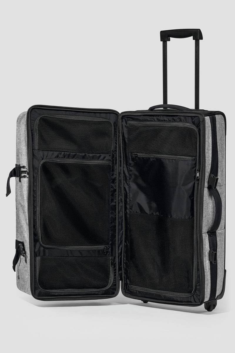 Erima Rollkoffer Travel Line Travel Trolley M Grau Melange, M Grau Melange