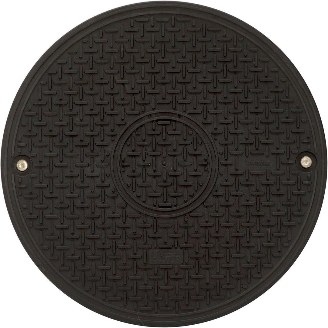 KG Kontrollschacht Revisionsschacht Abwasserschacht Schacht DN315 / 2 x DN110, Rohr, Deckel, Komplet