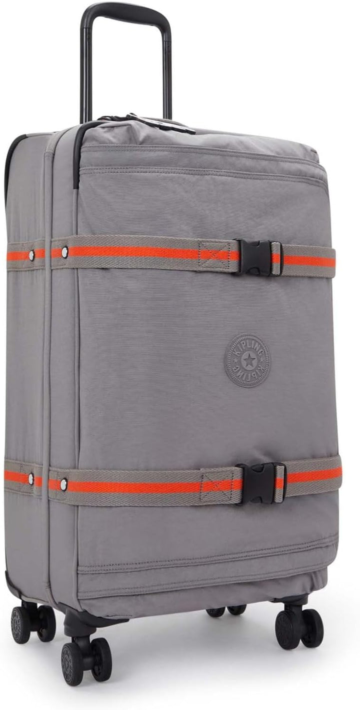 Kipling Spontaneous M Mittelgrosses Rollgepäck, hochkant, Inviting Grey (Grau)