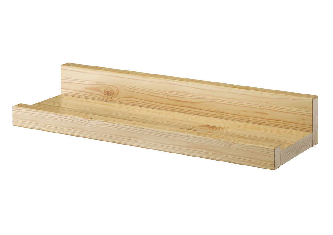 Erst-Holz Wandregal Massivholz Kiefer Fotoleiste für Bilder Bücher und Deko 90.82-11