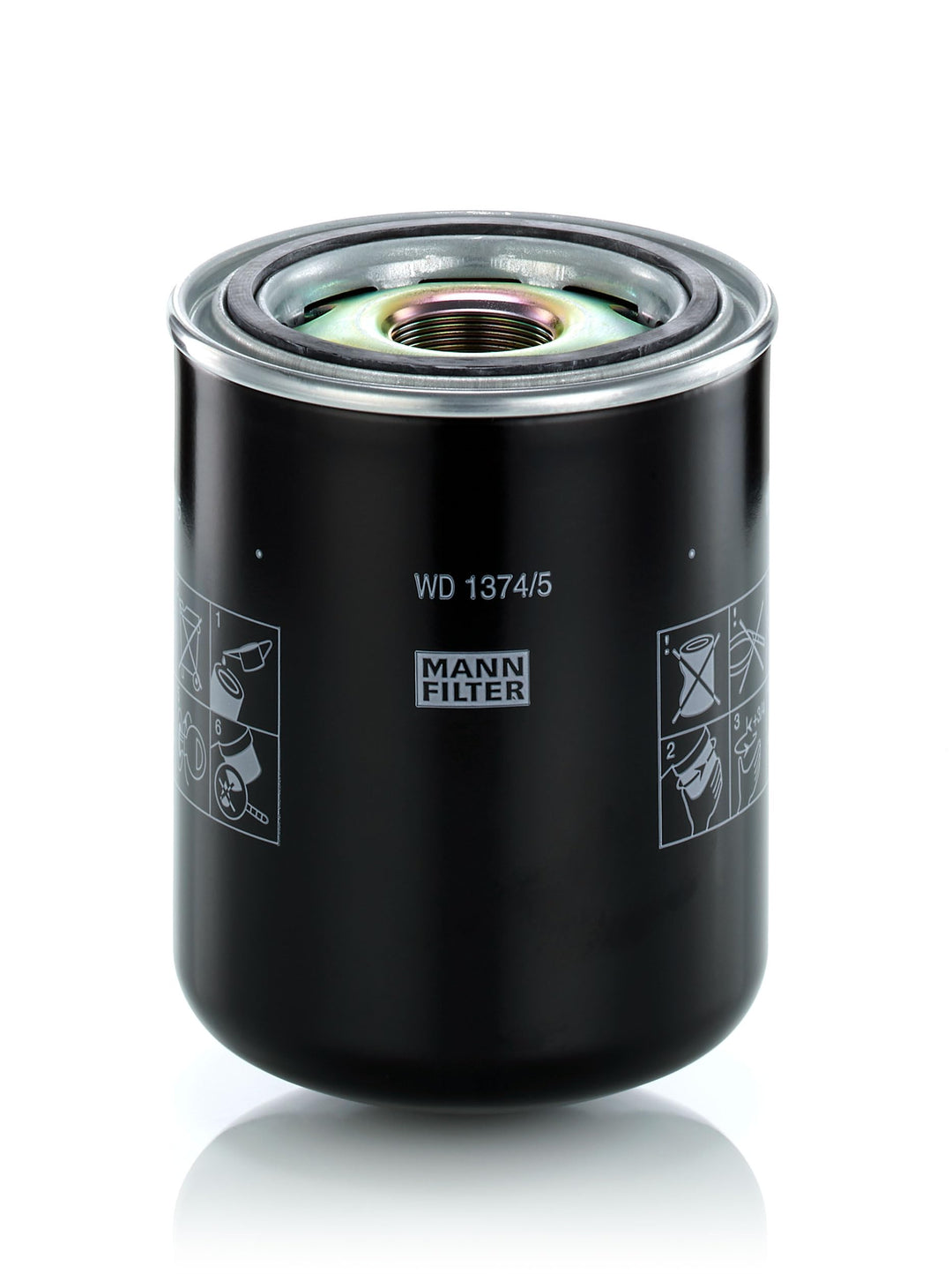 MANN-FILTER WD 1374/5 Ölfilter – Für PKW und Nutzfahrzeuge