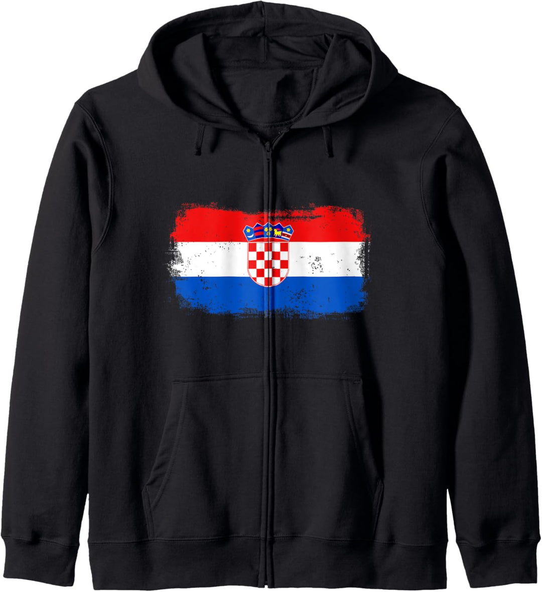Kroatien Kroatische Nationalflagge Kapuzenjacke