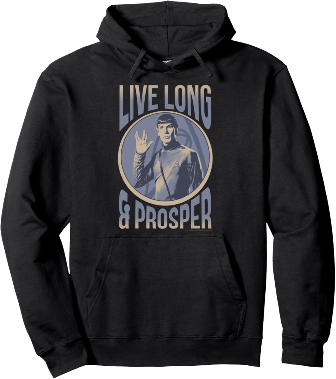 Star Trek: The Original Series Spock Live Long And Prosper Pullover Hoodie