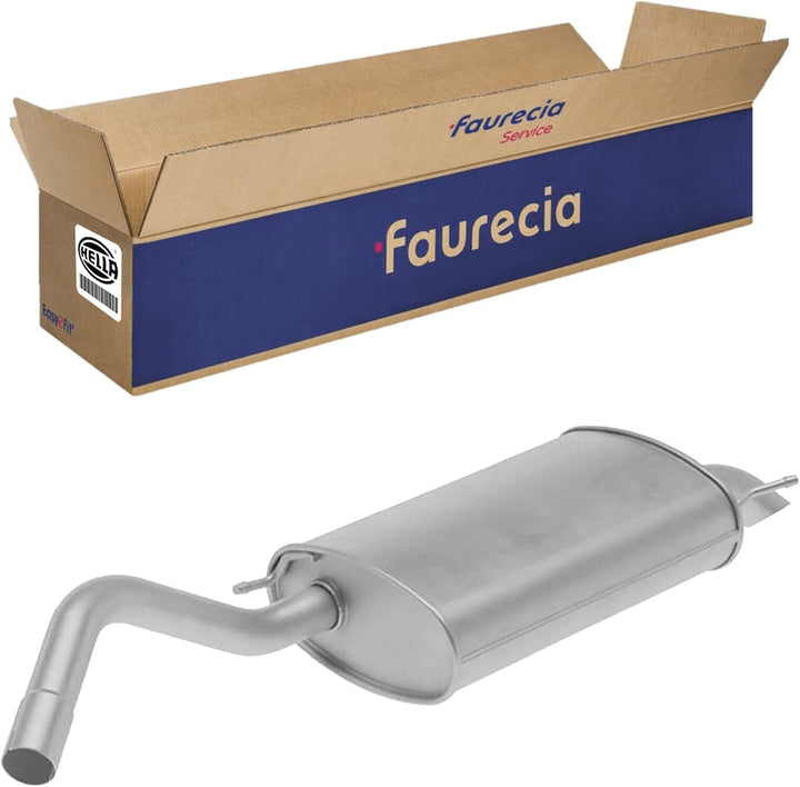 HELLA 8LD 366 030-261 Endschalldämpfer - Easy2Fit® Kit - hinten - zweiteilig - Set mit Anbauteilen