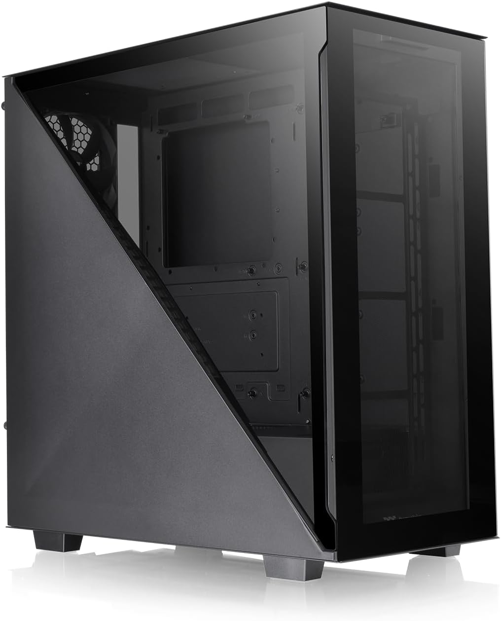 Thermaltake Divider 300 TG ATX-Midi-Tower | PC-Gehäuse | Tempered Glass | Schwarz, CA-1S2-00M1WN-00