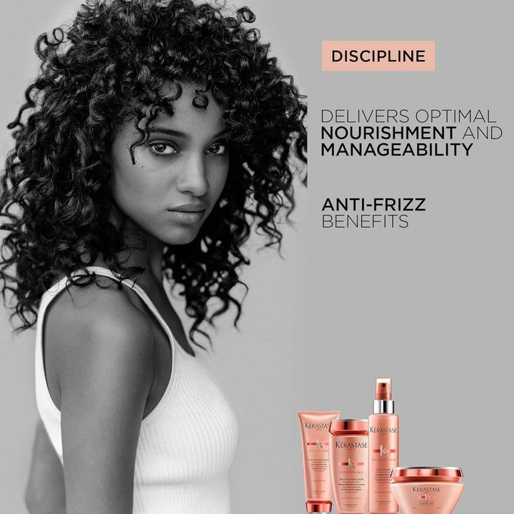 Kérastase Haarmaske für widerspenstiges und strapaziertes Haar, Glättend mit Anti-Frizz Effekt, Mask