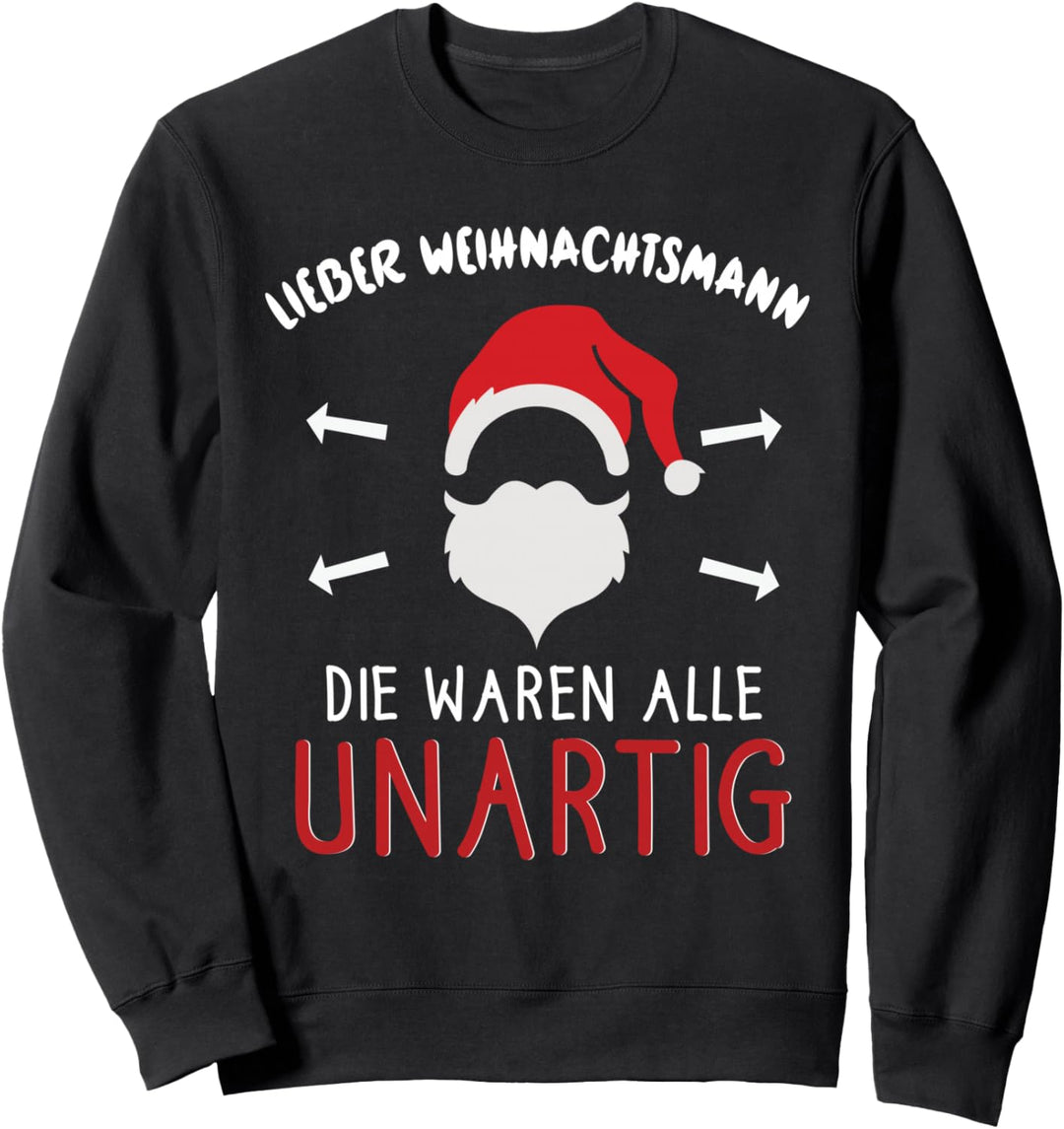Weihnachtsoutfit Lustig Weihnachtspullover Ugly Sweater Sweatshirt