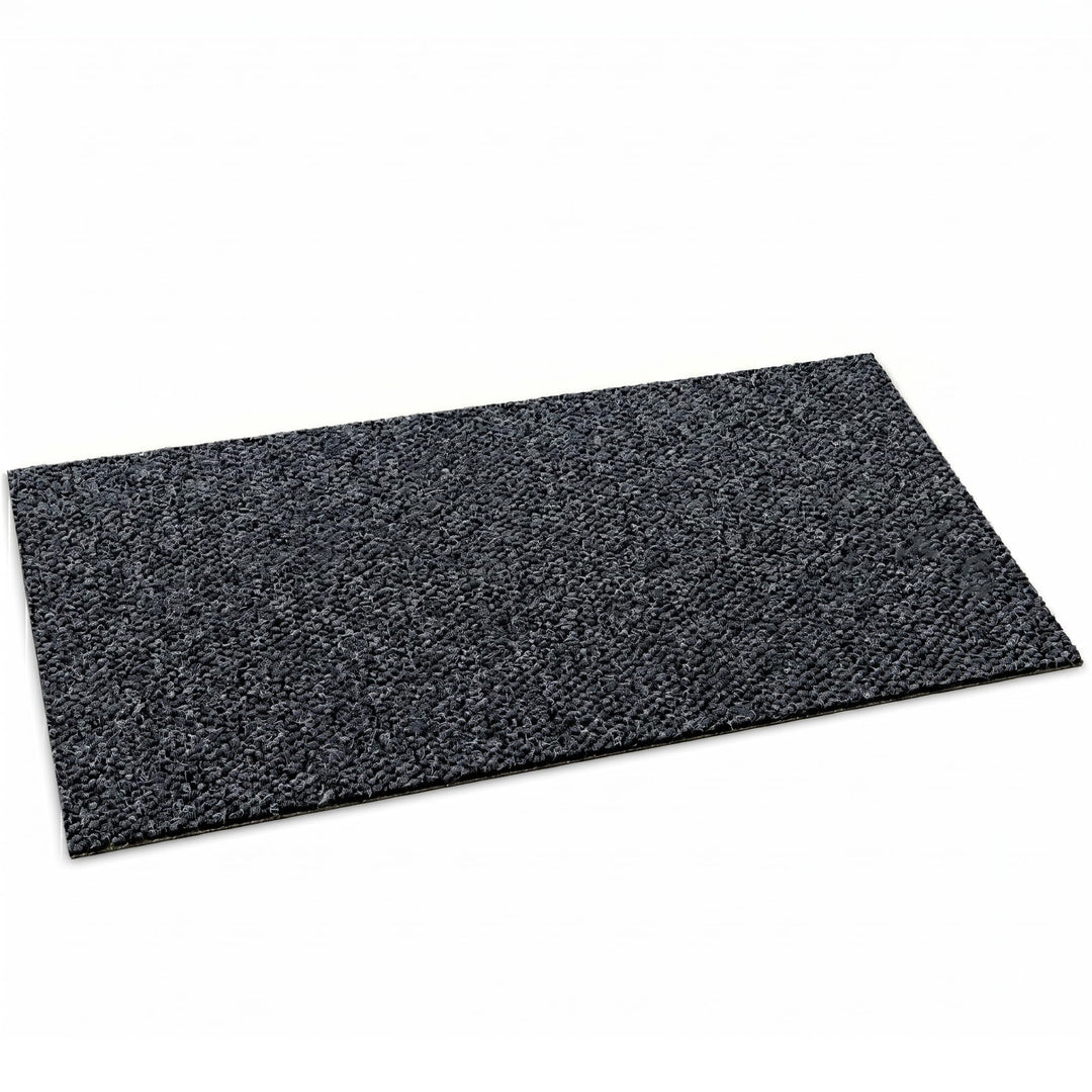 Floordirekt Schmutzfangmatte Anthrazit 67x150cm Hong Kong Pro – rutschfeste Sauberlaufmatte mit TPE-