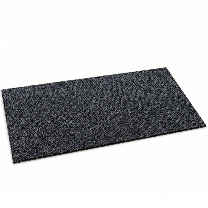 Floordirekt Schmutzfangmatte Anthrazit 67x150cm Hong Kong Pro – rutschfeste Sauberlaufmatte mit TPE-