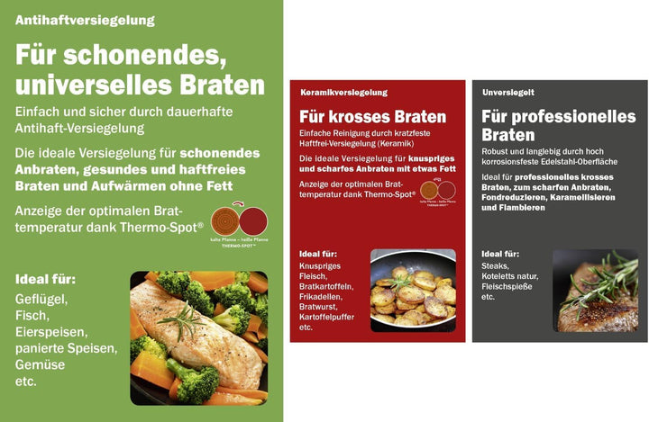 Tefal E79071 Jamie Oliver Induction Servierpfanne mit 2 Seitengriffen und Glasdeckel, 25 cm, 2,8L, E