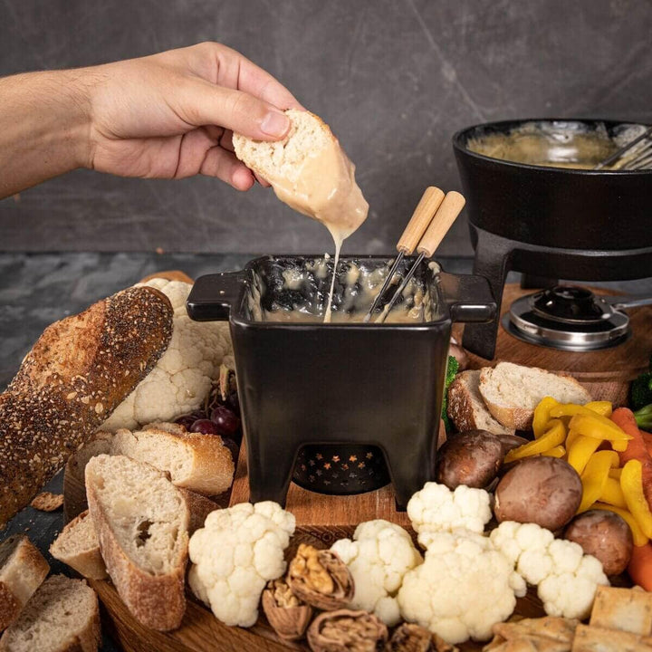 Boska Tapasfondue Nero L - 600 ml - geeignet für Käsefondue