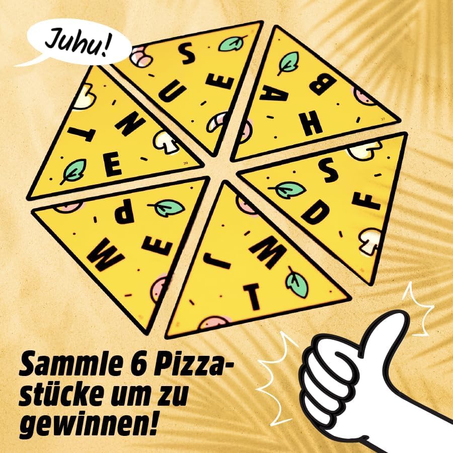 Big Potato P wie Pizza: Kompaktes Reisespiel, Super Zum Mitnehmen | Familien Wortspiel | Grossartige