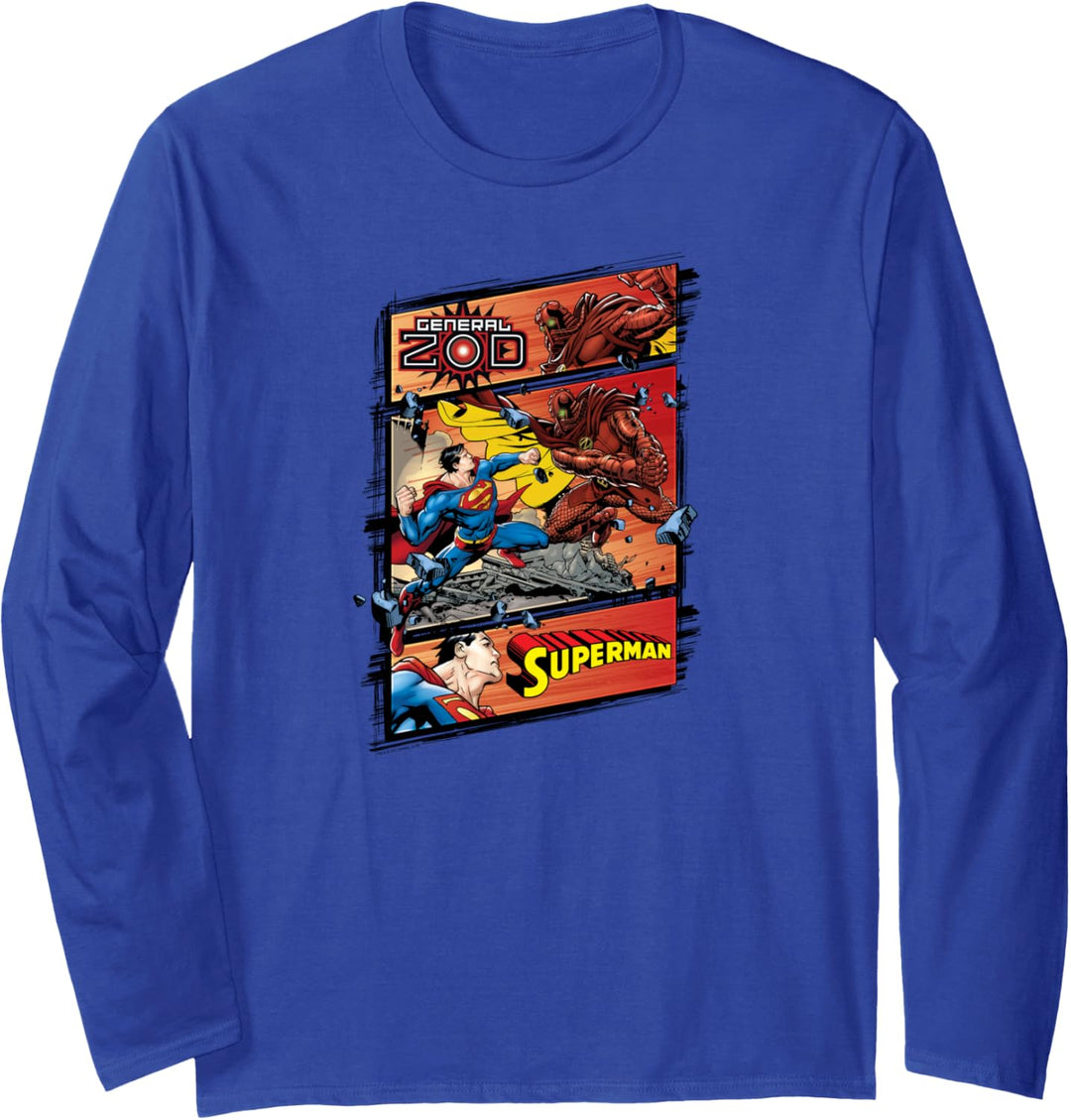 Superman Superman vs Zod Langarmshirt