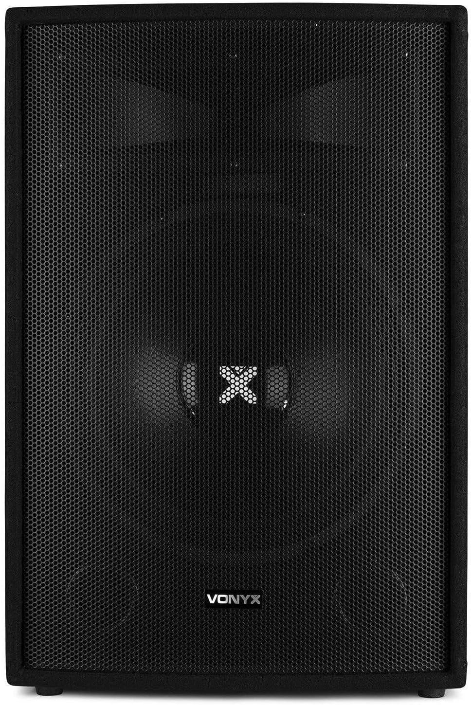 Vonyx SL15 PA Lautsprecher Passiv 800 Watt Partybox, 15 Zoll Passiv, Disco, DJ Party Lautsprecher mi