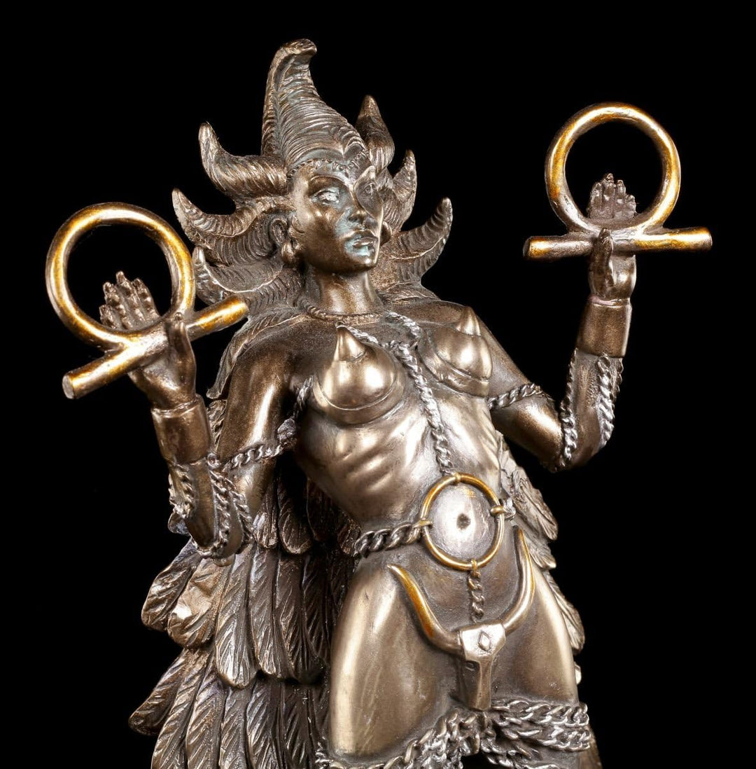 Derek W Frost Istar Figur - Babylonische Göttin - Ishtar sumerisch - Löwen Krieg Venus Planeten