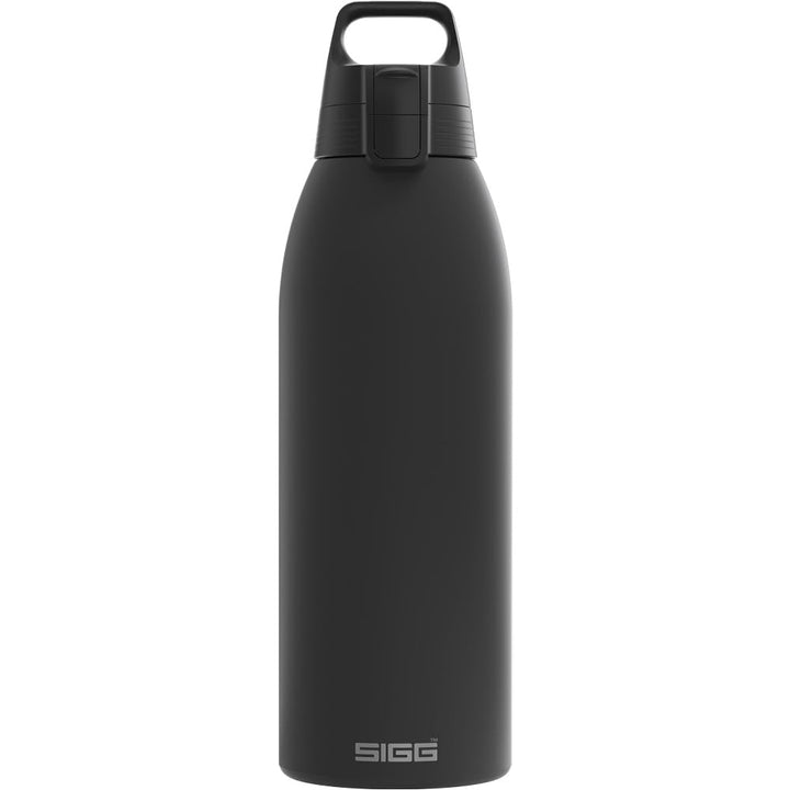 SIGG - Isolierte Trinkflasche - Thermosflasche Shield Therm One Black - kohlensäurehaltige Getränke