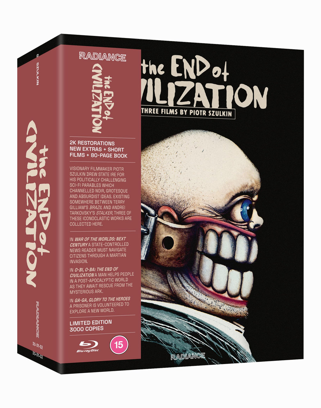 The End of Civilization: Three Films by Piotr Szulkin, Blu-ray