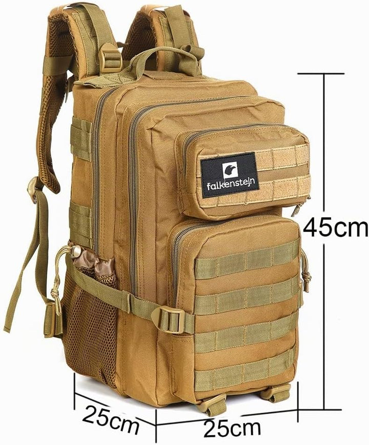 Rucksack für Freizeit Outdooraktivitäten Schule Arbeit Multifunktionsrucksack Camel 25/30l 25/30L, C