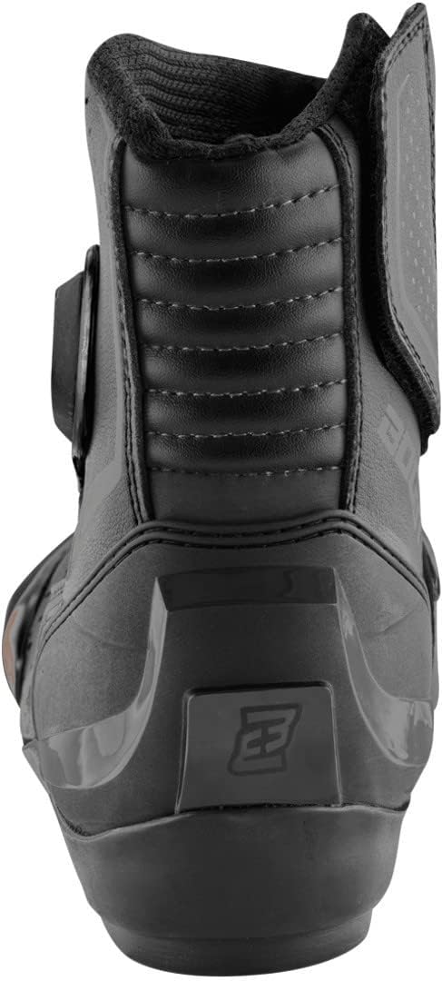 Bogotto Cartagena perforierte Motorrad Stiefel, schwarz, 48 48 EU Schwarz, 48 EU Schwarz