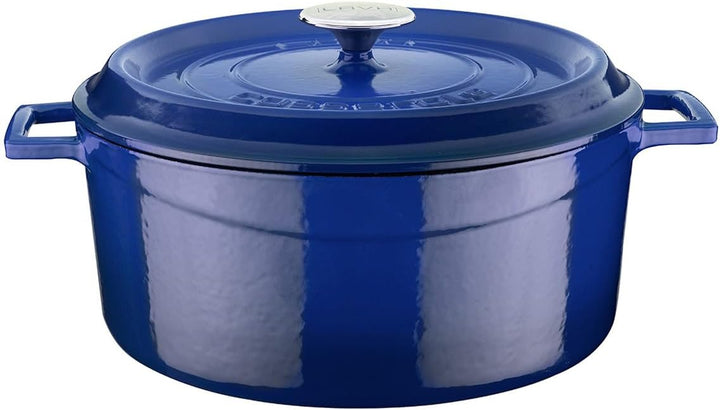 CASSEROLE ROND 280 MM 6.70 LTR LVYTC28K2B BLUE/BLACK  36 x 29 x 13.5 cm blau, 36 x 29 x 13.5 cm blau