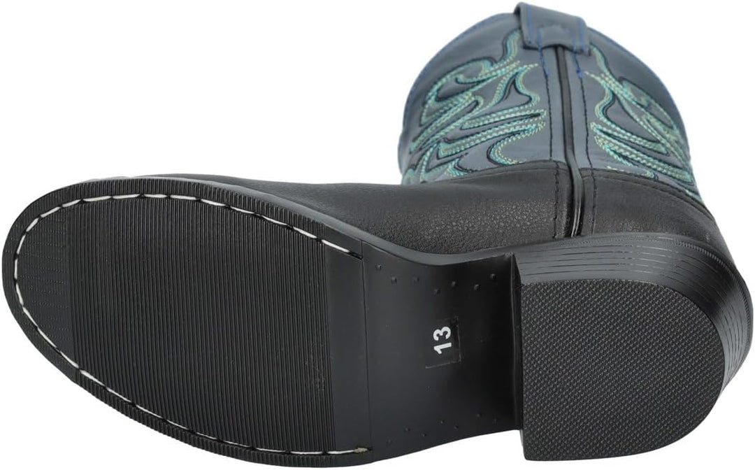 Smoky Mountain Austin Cowboy Baby Mädchen Lederstiefel 18 EU Mehrfarbig, 18 EU Mehrfarbig