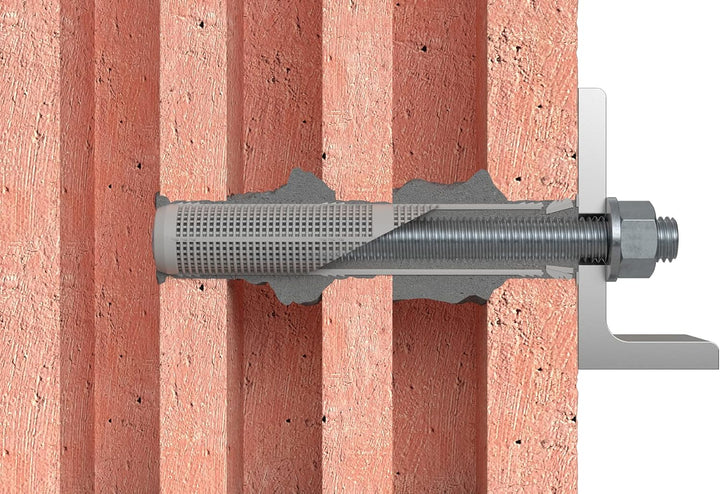 fischer 090451 Ankerstange FIS A M 12 x 160 R Edelstahl, 10 Stück, Silber M12x160 Silber, M12x160 Si