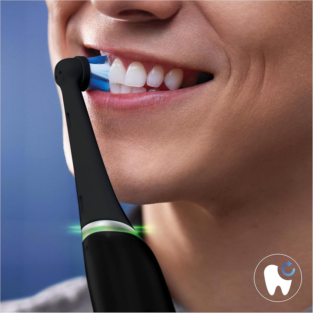 Oral-B iO Ultimative Reinigung Aufsteckbürsten für elektrische Zahnbürste, 4 Stück, ultimative Zahnr